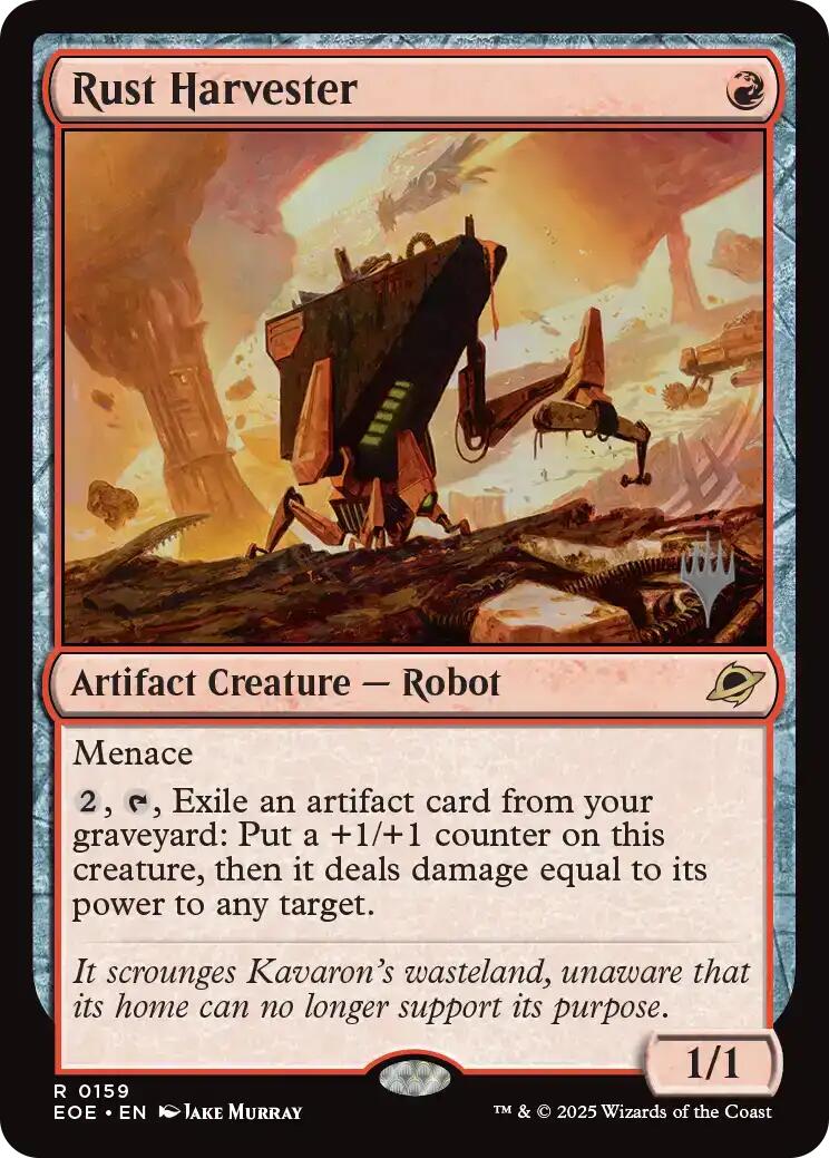 Rust Harvester [Edge of Eternities Promo Pack] | Pegasus Games WI