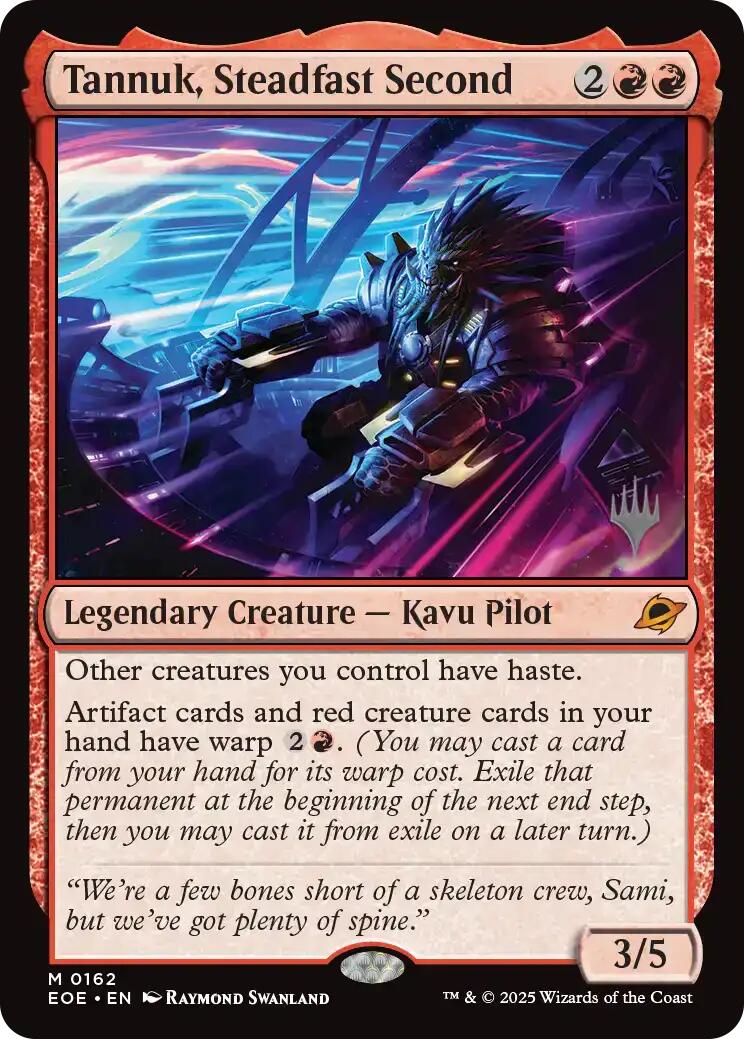 Tannuk, Steadfast Second [Edge of Eternities Promo Pack] | Pegasus Games WI