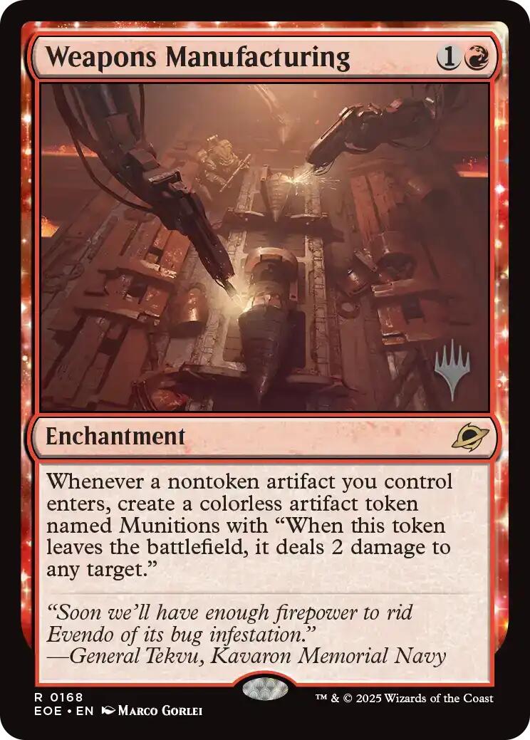 Weapons Manufacturing [Edge of Eternities Promo Pack] | Pegasus Games WI
