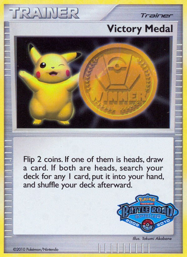 Victory Medal (2009-2010) (Battle Road Spring) [League & Championship Cards] | Pegasus Games WI