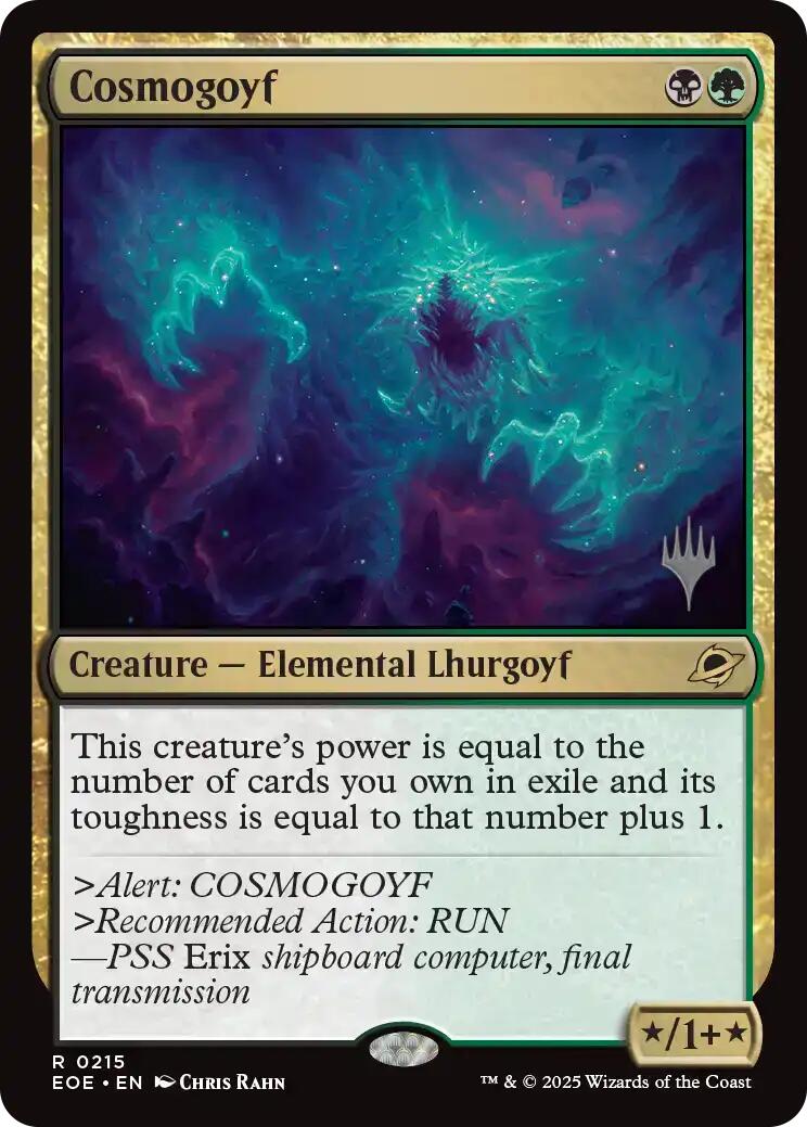 Cosmogoyf [Edge of Eternities Promo Pack] | Pegasus Games WI