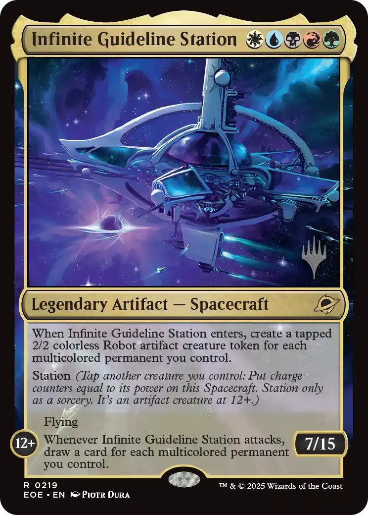 Infinite Guideline Station [Edge of Eternities Promo Pack] | Pegasus Games WI