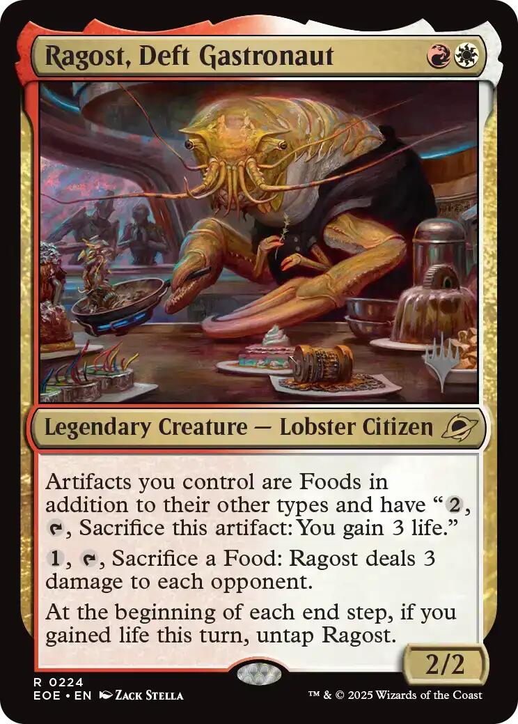 Ragost, Deft Gastronaut [Edge of Eternities Promo Pack] | Pegasus Games WI