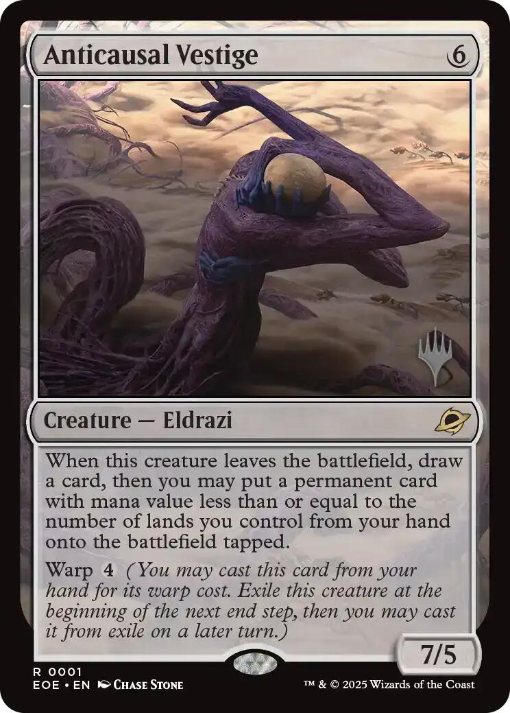 Anticausal Vestige [Edge of Eternities Promo Pack] | Pegasus Games WI