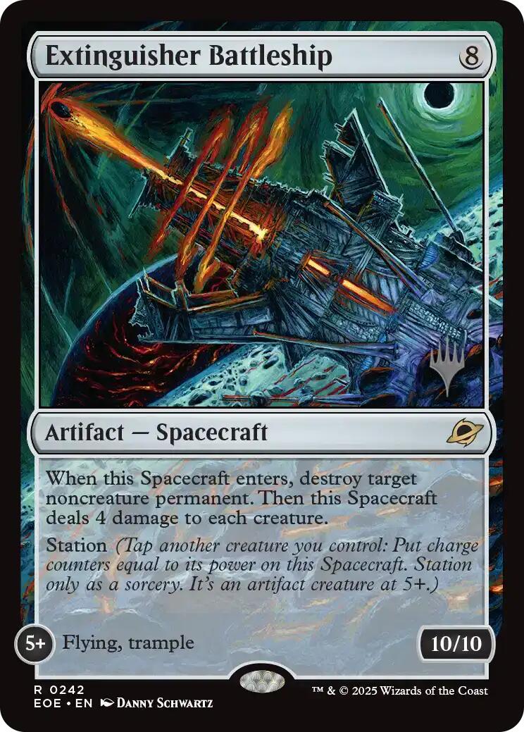Extinguisher Battleship [Edge of Eternities Promo Pack] | Pegasus Games WI
