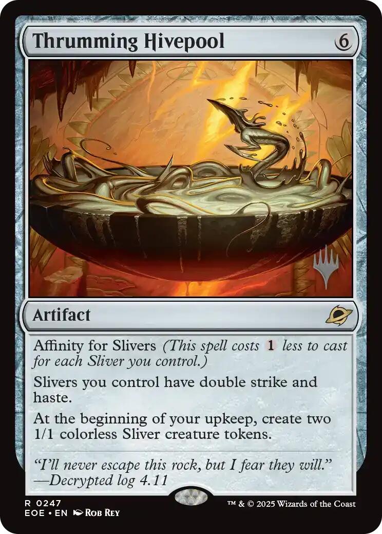 Thrumming Hivepool [Edge of Eternities Promo Pack] | Pegasus Games WI