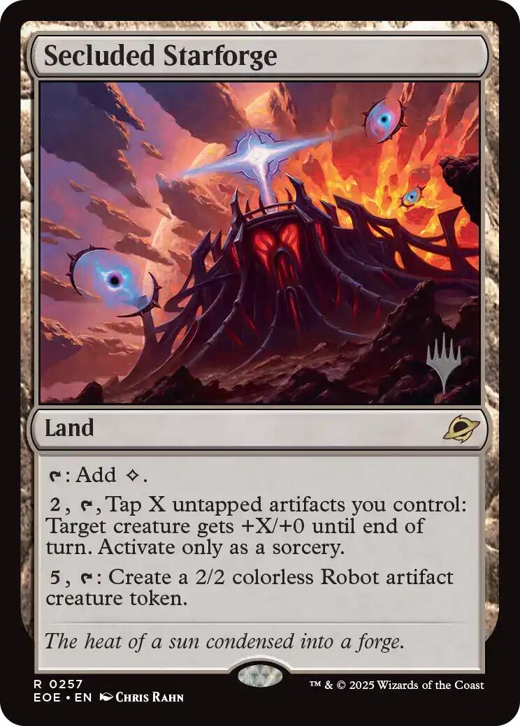 Secluded Starforge [Edge of Eternities Promo Pack] | Pegasus Games WI