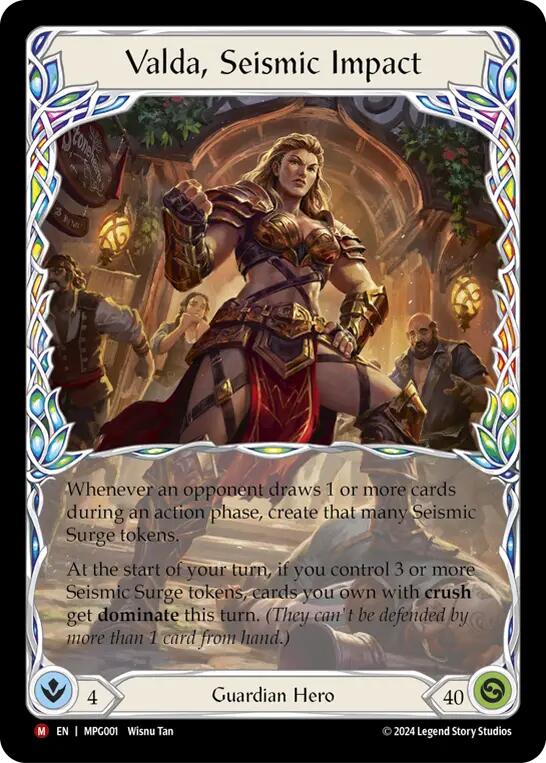 Valda, Seismic Impact [MPG001] (Mastery Pack Guardian) | Pegasus Games WI