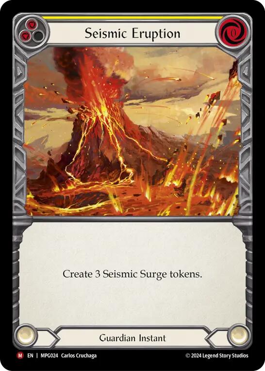 Seismic Eruption [MPG024] (Mastery Pack Guardian) | Pegasus Games WI