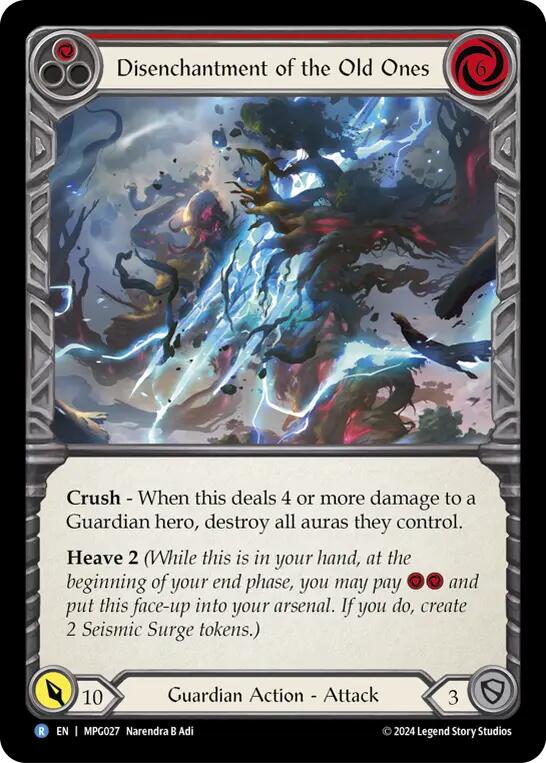 Disenchantment of the Old Ones [MPG027] (Mastery Pack Guardian) | Pegasus Games WI