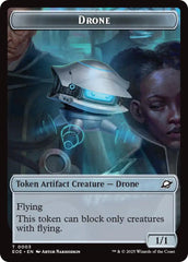 Drone // Lander (0005) Doubled-Sided Token [Edge of Eternities Tokens] | Pegasus Games WI