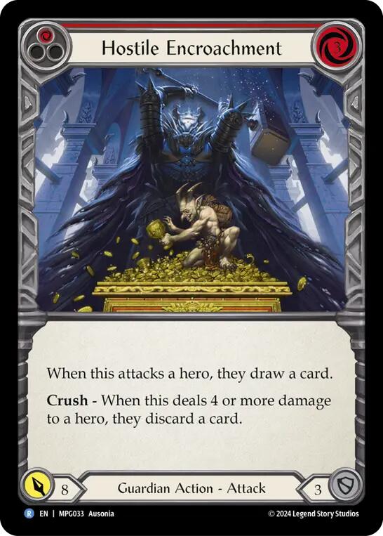 Hostile Encroachment [MPG033] (Mastery Pack Guardian)  Rainbow Foil | Pegasus Games WI