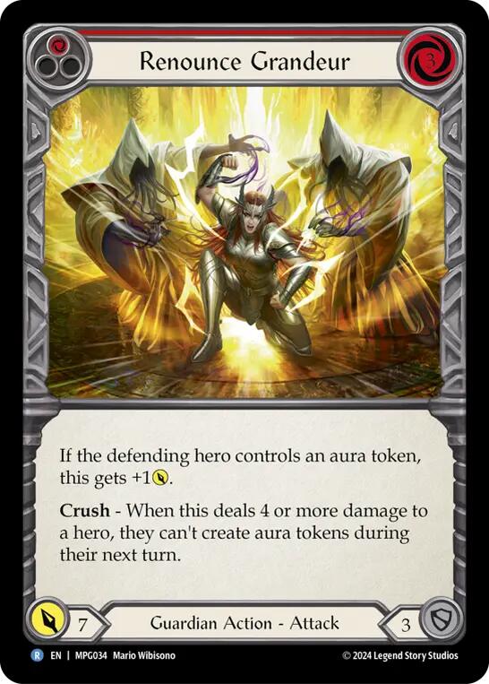 Renounce Grandeur [MPG034] (Mastery Pack Guardian) | Pegasus Games WI