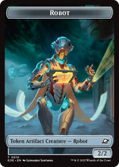 Robot // Lander (0006) Double-Sided Token [Edge of Eternities Tokens] | Pegasus Games WI