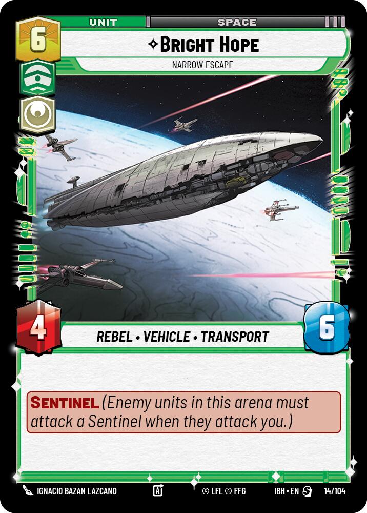 Bright Hope (14/104) - Narrow Escape (14/104) [Intro Battle: Hoth] | Pegasus Games WI