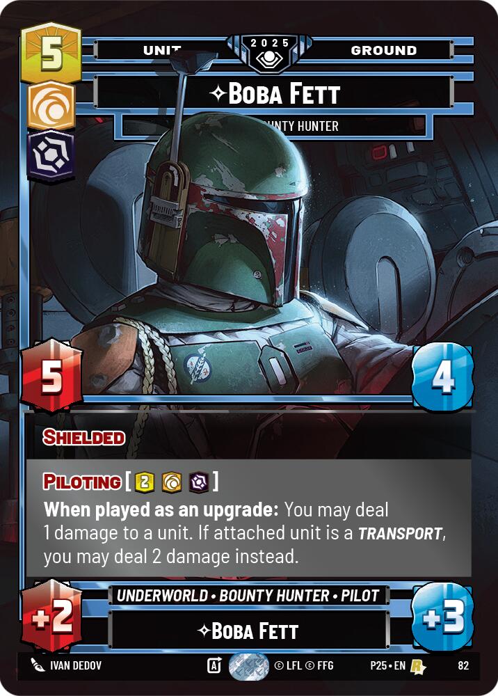 Boba Fett (82) - Feared Bounty Hunter (82) [Organized Play Promos] | Pegasus Games WI