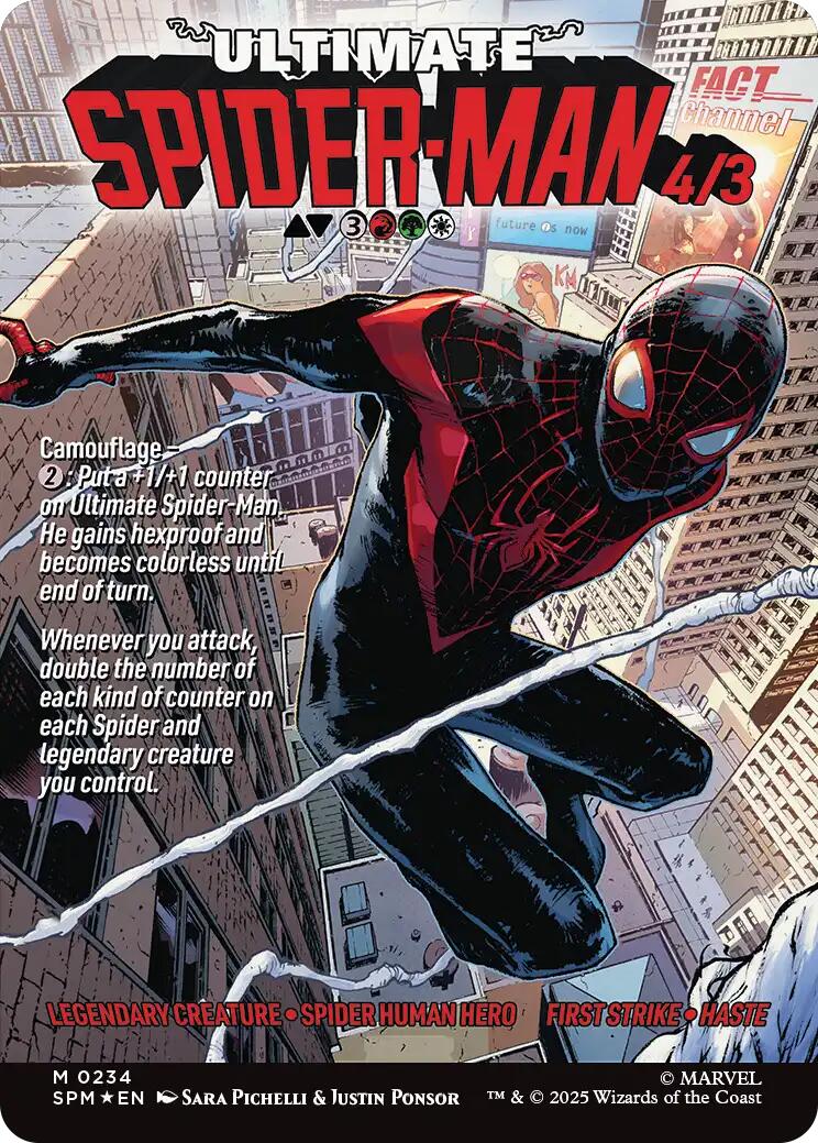 Miles Morales (0234) (Borderless) [Marvel's Spider-Man] | Pegasus Games WI