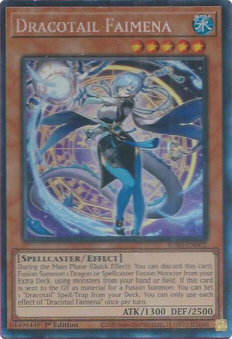 Dracotail Faimena (CR) [JUSH-EN002] Collector's Rare | Pegasus Games WI