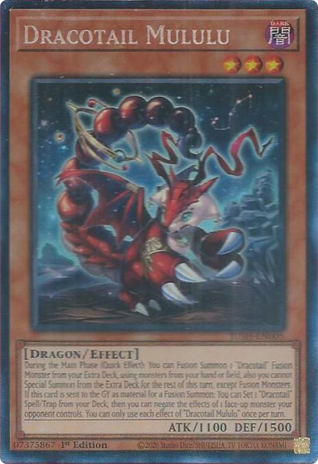 Dracotail Mululu (CR) [JUSH-EN005] Collector's Rare | Pegasus Games WI
