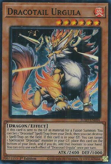 Dracotail Urgula (Super Rare) [JUSH-EN004] Super Rare | Pegasus Games WI