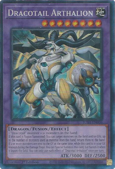 Dracotail Arthalion (CR) [JUSH-EN006] Collector's Rare | Pegasus Games WI