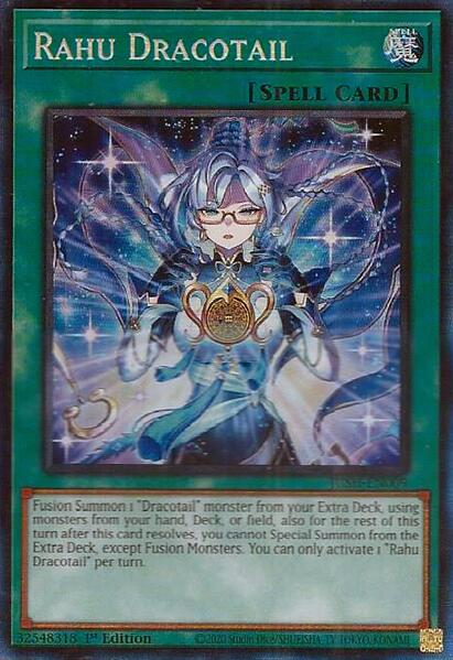 Rahu Dracotail (CR) [JUSH-EN009] Collector's Rare | Pegasus Games WI