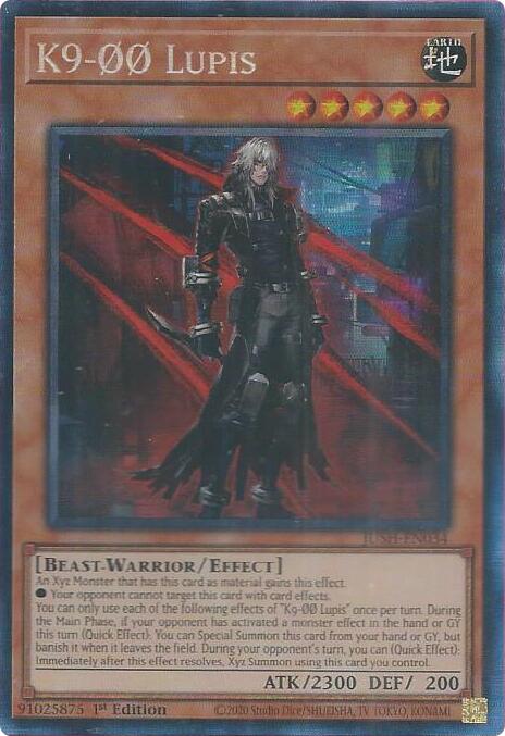 K9-00 Lupis (CR) [JUSH-EN034] Collector's Rare | Pegasus Games WI