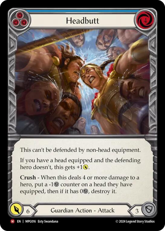 Headbutt [MPG016] (Mastery Pack Guardian)  Rainbow Foil | Pegasus Games WI