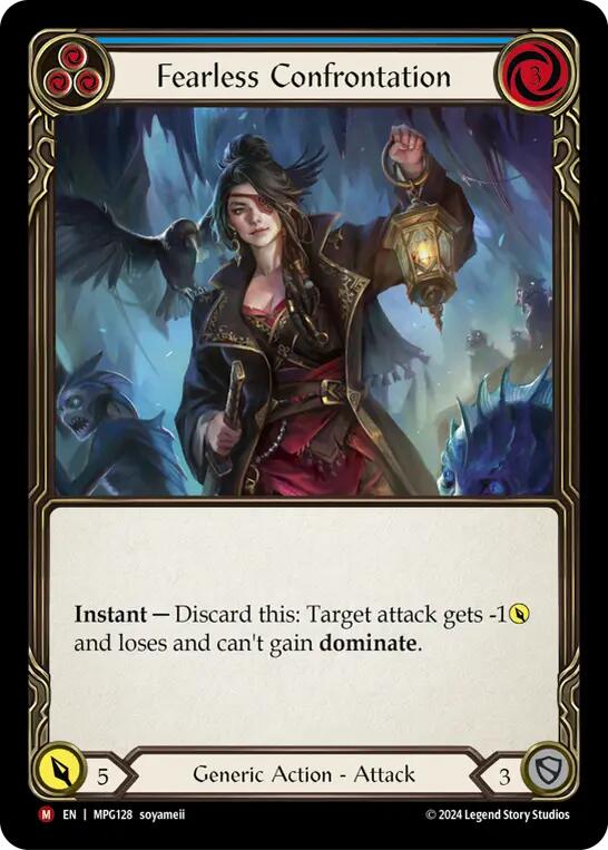 Fearless Confrontation [MPG128] (Mastery Pack Guardian)  Rainbow Foil | Pegasus Games WI