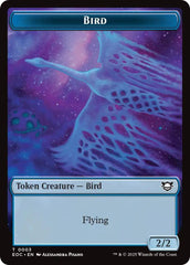 Bird // Pest Double-Sided Token [Edge of Eternities Commander Tokens] | Pegasus Games WI