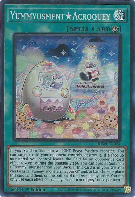 YummyusmentAcroquey (Super Rare) [JUSH-EN024] Super Rare | Pegasus Games WI