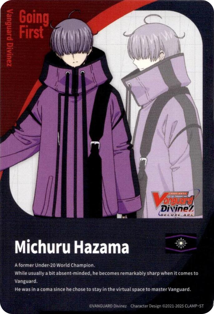 Energy Token // Going First Marker: Michuru Hazama (DZ-BT08/T01EN) [DZ-BT08: Knights 0f Rebirth] | Pegasus Games WI
