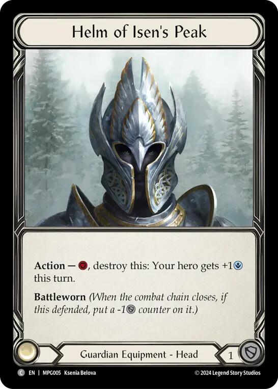 Helm of Isen's Peak [MPG005] (Mastery Pack Guardian) | Pegasus Games WI
