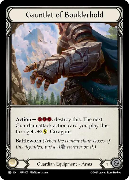 Gauntlet of Boulderhold [MPG007] (Mastery Pack Guardian) | Pegasus Games WI