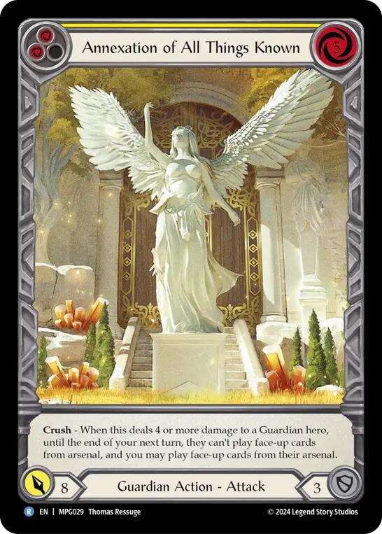 Annexation of All Things Known (Extended Art) [MPG029] (Mastery Pack Guardian)  Rainbow Foil | Pegasus Games WI