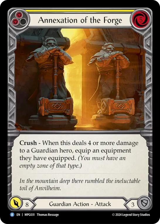 Annexation of the Forge [MPG031] (Mastery Pack Guardian) | Pegasus Games WI