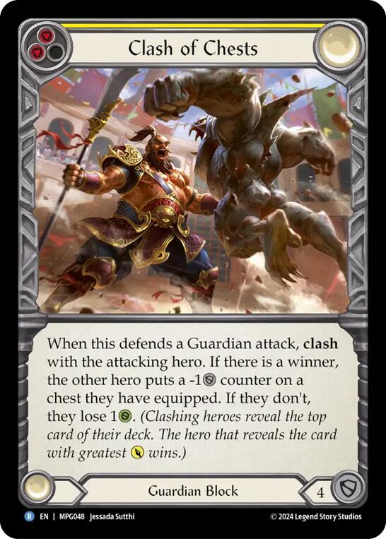 Clash of Chests [MPG048] (Mastery Pack Guardian)  Rainbow Foil | Pegasus Games WI