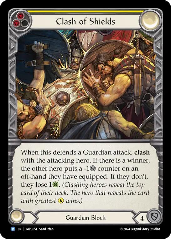 Clash of Shields [MPG051] (Mastery Pack Guardian) | Pegasus Games WI