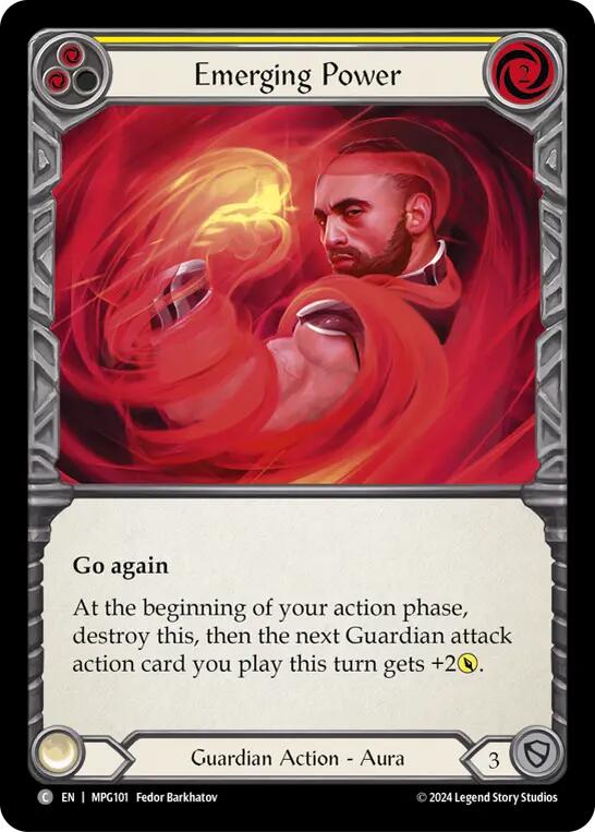 Emerging Power (Yellow) [MPG101] (Mastery Pack Guardian) | Pegasus Games WI