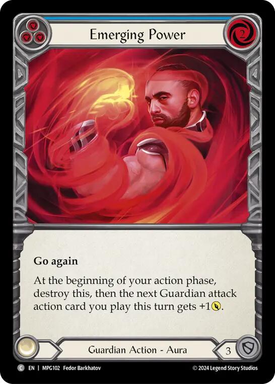 Emerging Power (Blue) [MPG102] (Mastery Pack Guardian) | Pegasus Games WI