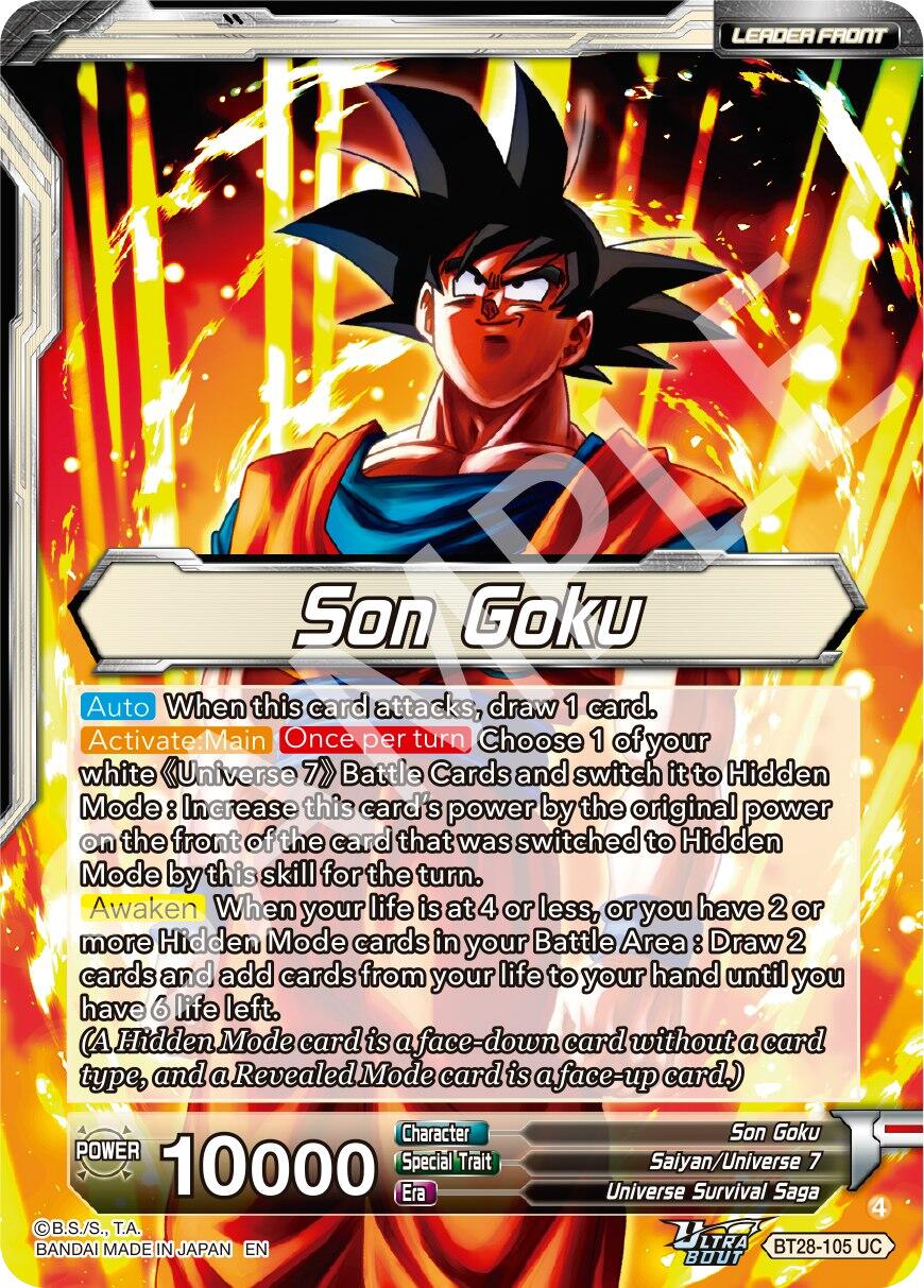 Son Goku // SSG Son Goku, Crimson Power (BT28-105) [Prismatic Clash] | Pegasus Games WI