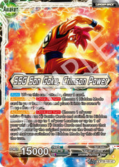 Son Goku // SSG Son Goku, Crimson Power (BT28-105) [Prismatic Clash] | Pegasus Games WI