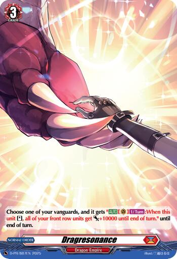 Dragresonance (Foil) (D-PR/887EN) [D Promo Cards] | Pegasus Games WI