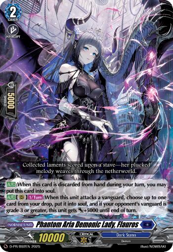 Phantom Aria Demonic Lady, Flauros (D-PR/892EN) [D Promo Cards] | Pegasus Games WI