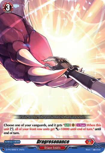 Dragresonance (Foil) (D-PR/886EN) [D Promo Cards] | Pegasus Games WI