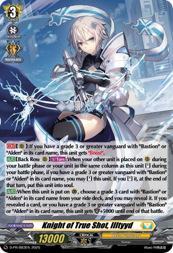 Knight of True Shot, Illtyyd (Foil) (D-PR/883EN) [D Promo Cards] | Pegasus Games WI
