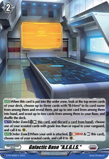 Galactic Base "A.E.G.I.S." (Foil) (D-PR/889EN) [D Promo Cards] | Pegasus Games WI