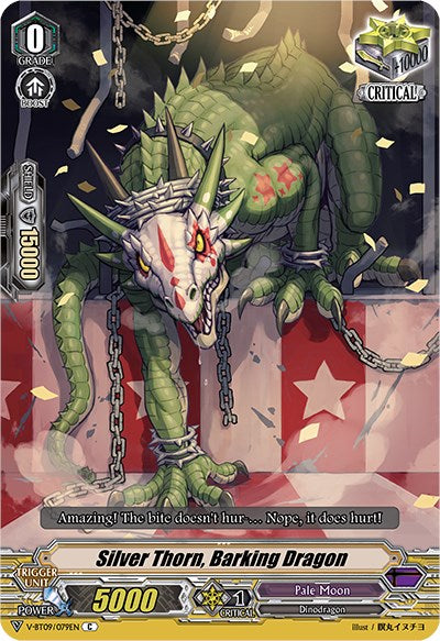 Silver Thorn, Barking Dragon (V-BT09/079EN) [Butterfly d'Moonlight] | Pegasus Games WI