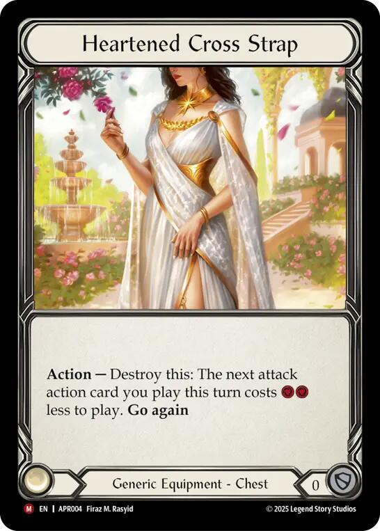 Heartened Cross Strap [APR004] (Armory Deck: Legends Prism) | Pegasus Games WI