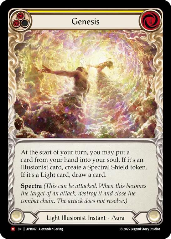 Genesis [APR017] (Armory Deck: Legends Prism) | Pegasus Games WI